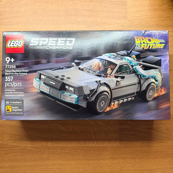 LEGO Speed Champions DeLorean Set - Black and Gray set 77256 New in box HTF - Picture 2 of 6